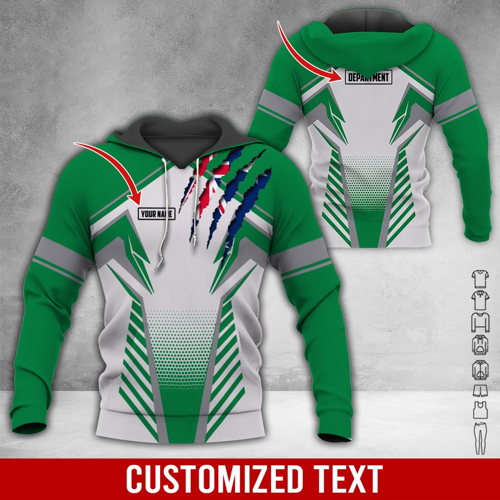 Custom Text and Color 3D Hoodie - photo 104