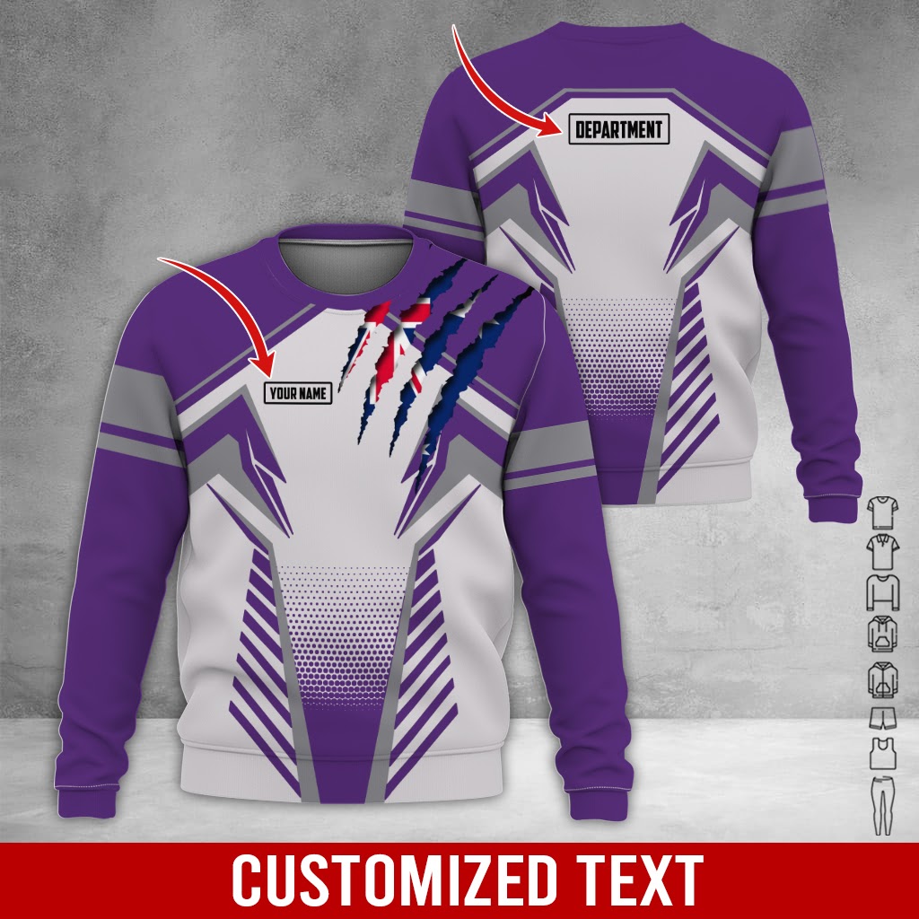 Custom Text and Color 3D Hoodie - photo 112