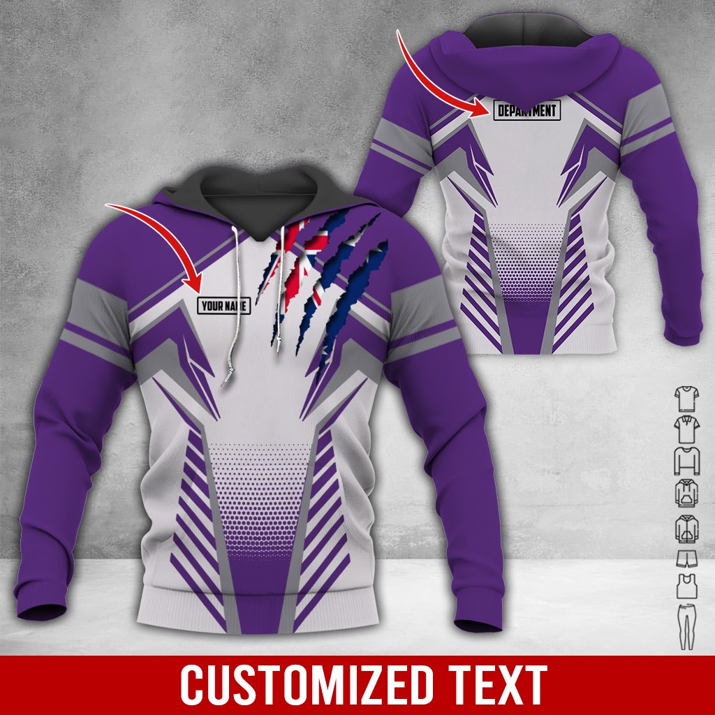 Custom Text and Color 3D Hoodie - photo 113