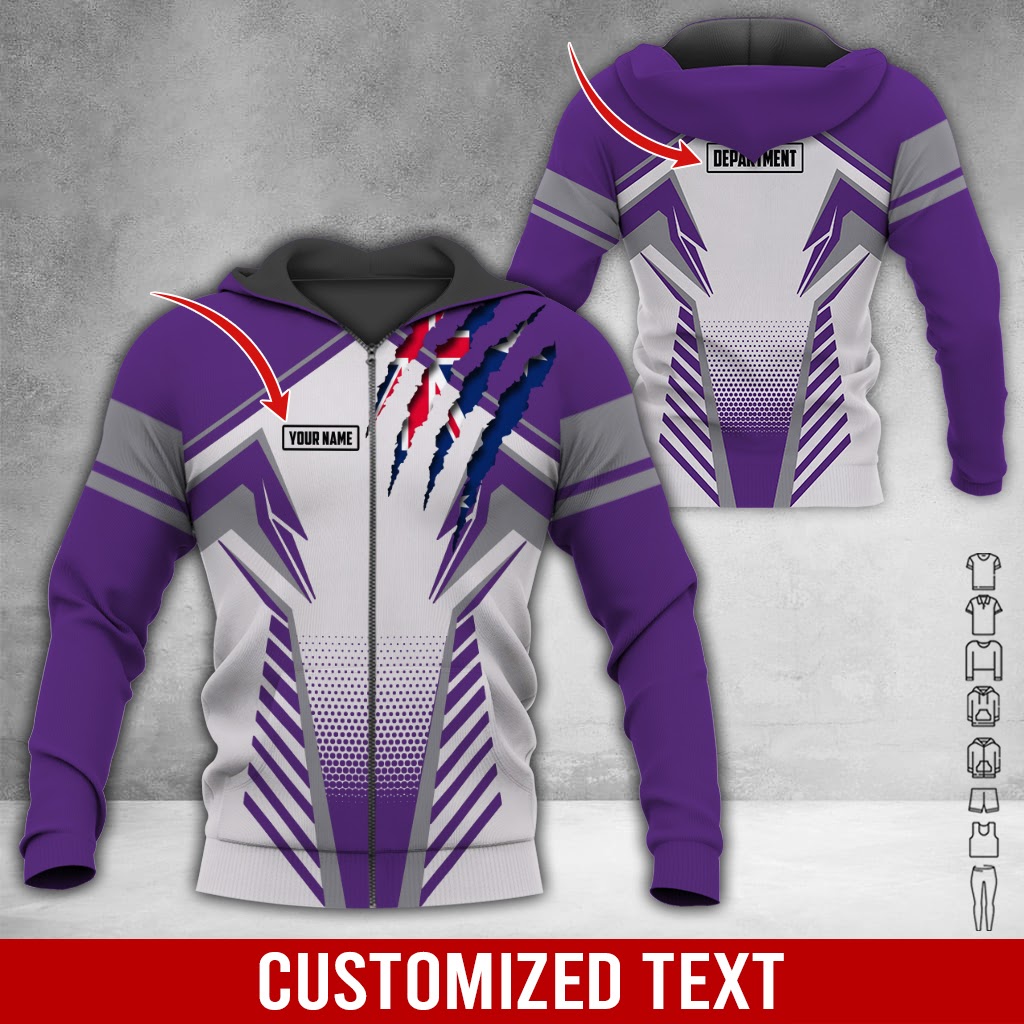 Custom Text and Color 3D Hoodie - photo 114