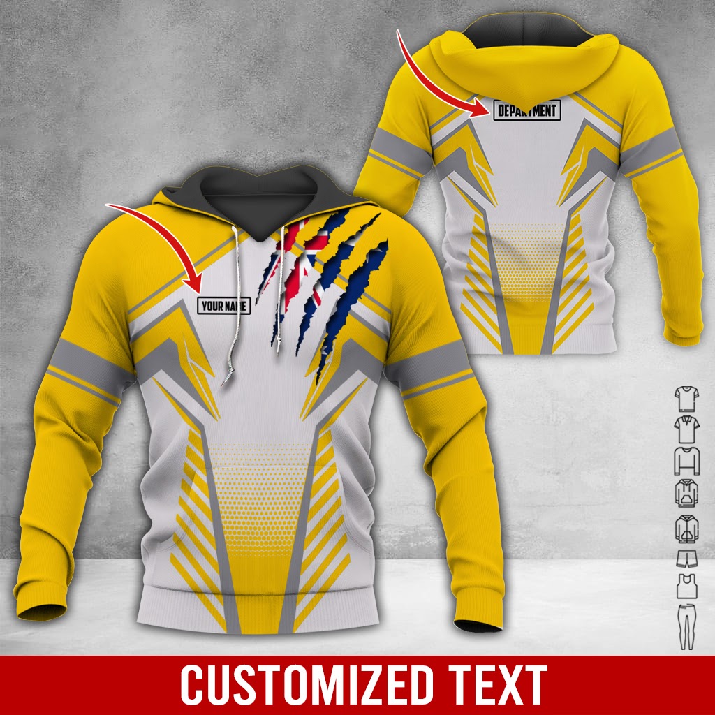 Custom Text and Color 3D Hoodie - photo 23