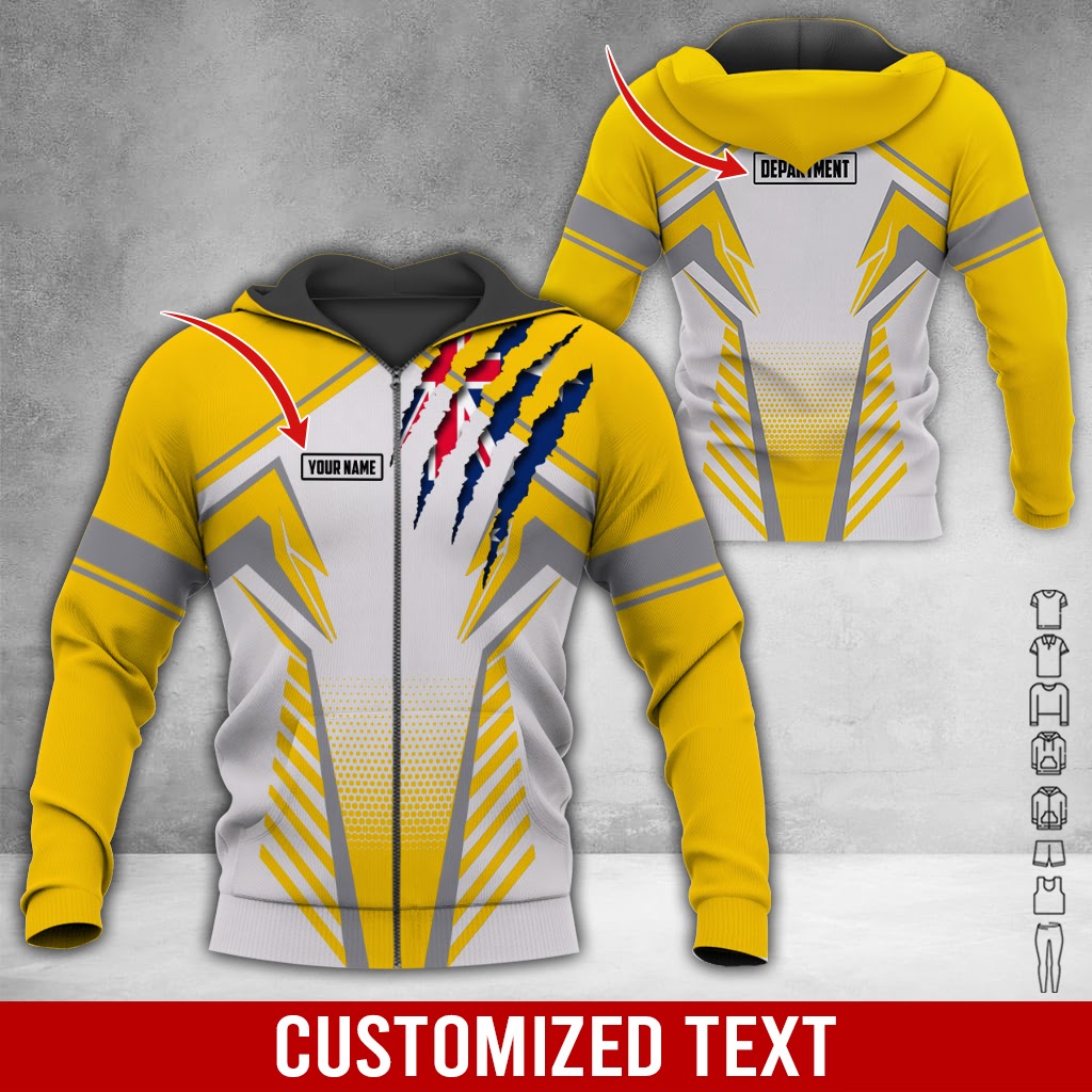 Custom Text and Color 3D Hoodie - photo 24