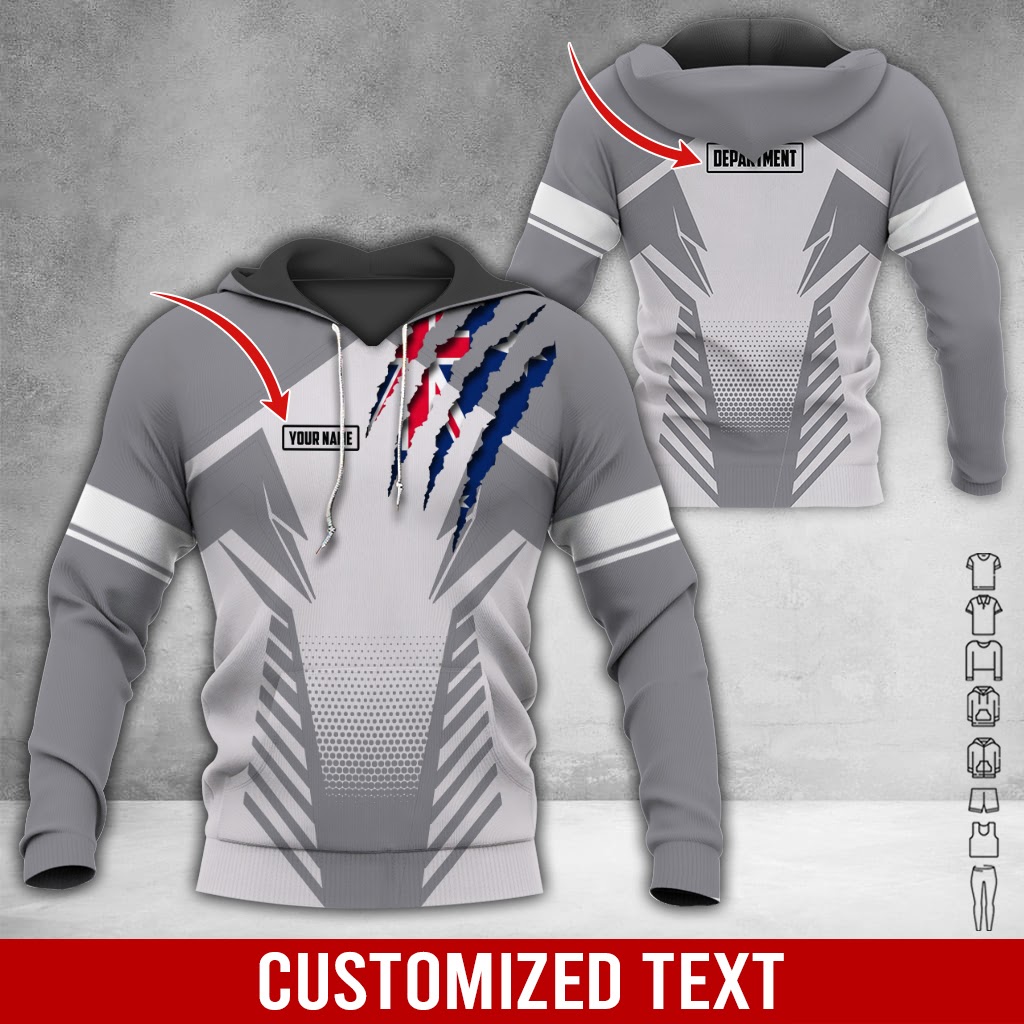Custom Text and Color 3D Hoodie - photo 32