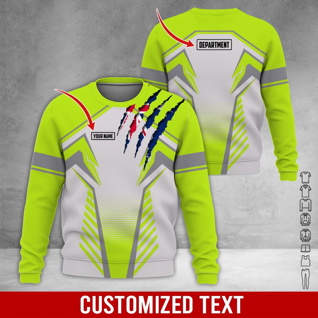 Custom Text and Color 3D Hoodie - photo 4