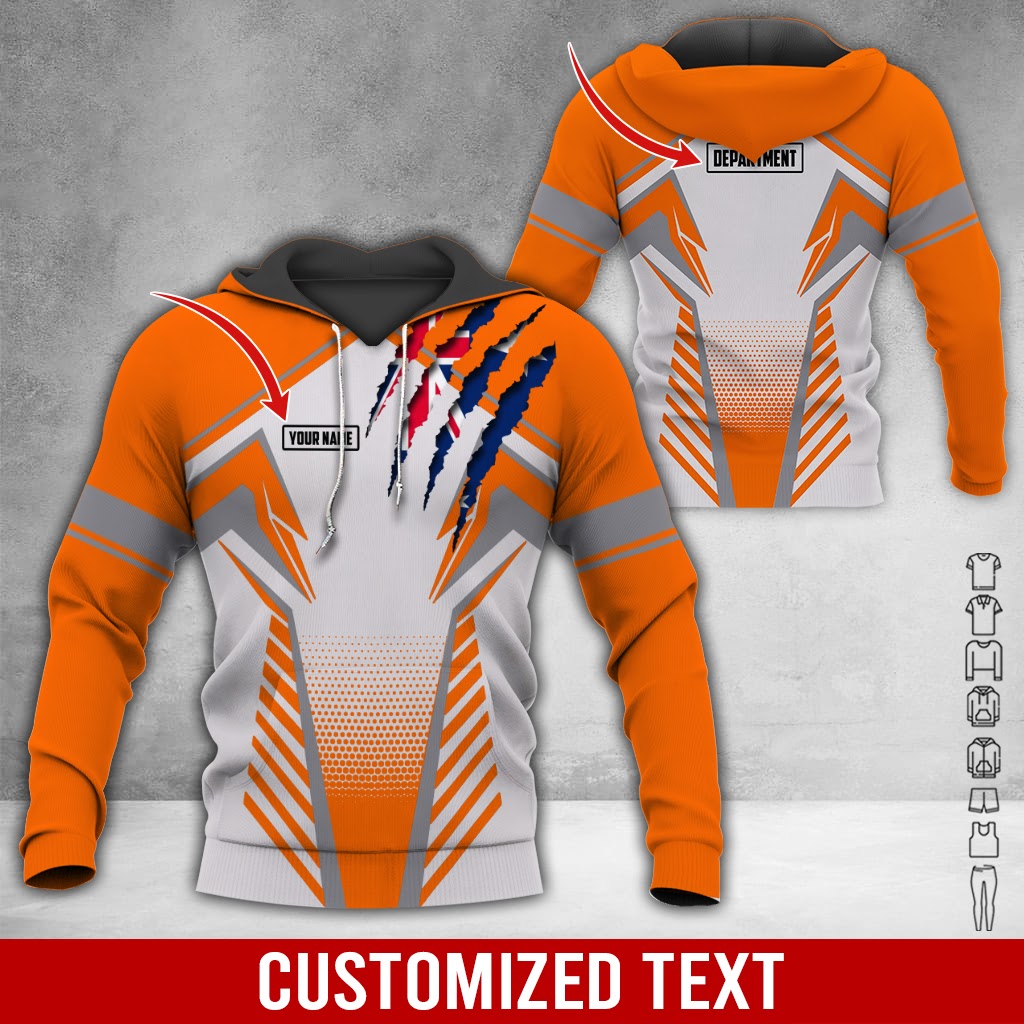 Custom Text and Color 3D Hoodie - photo 50