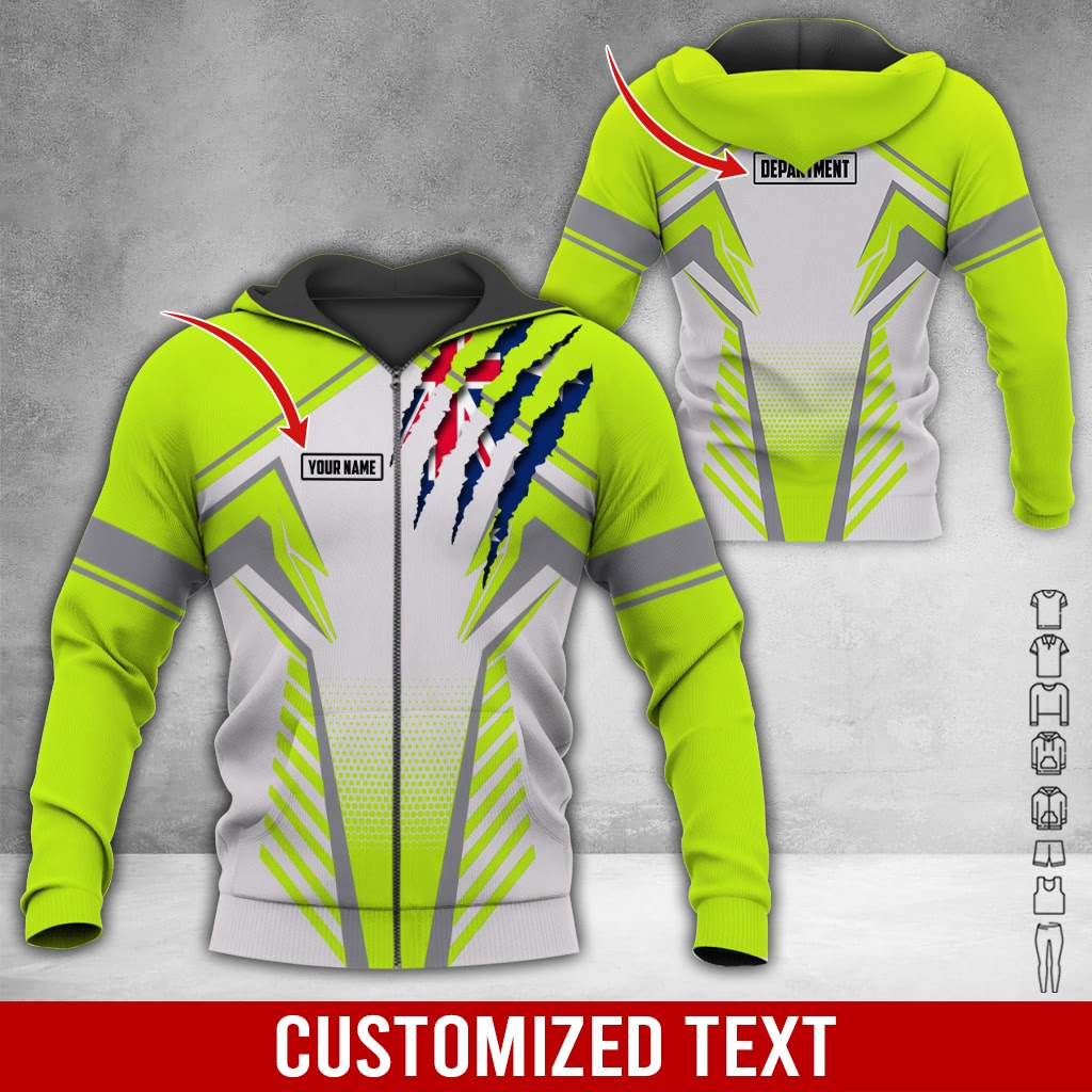 Custom Text and Color 3D Hoodie - photo 6