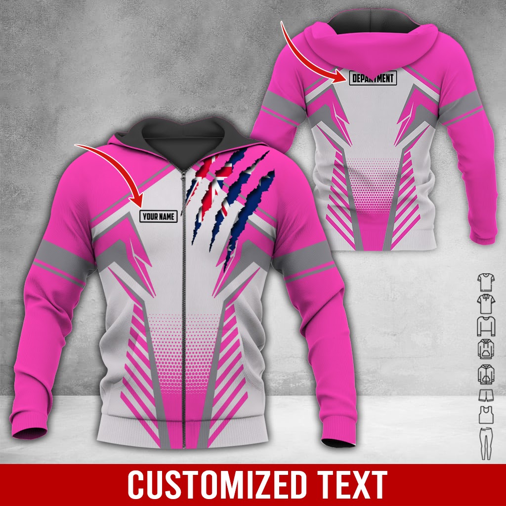 Custom Text and Color 3D Hoodie - photo 60