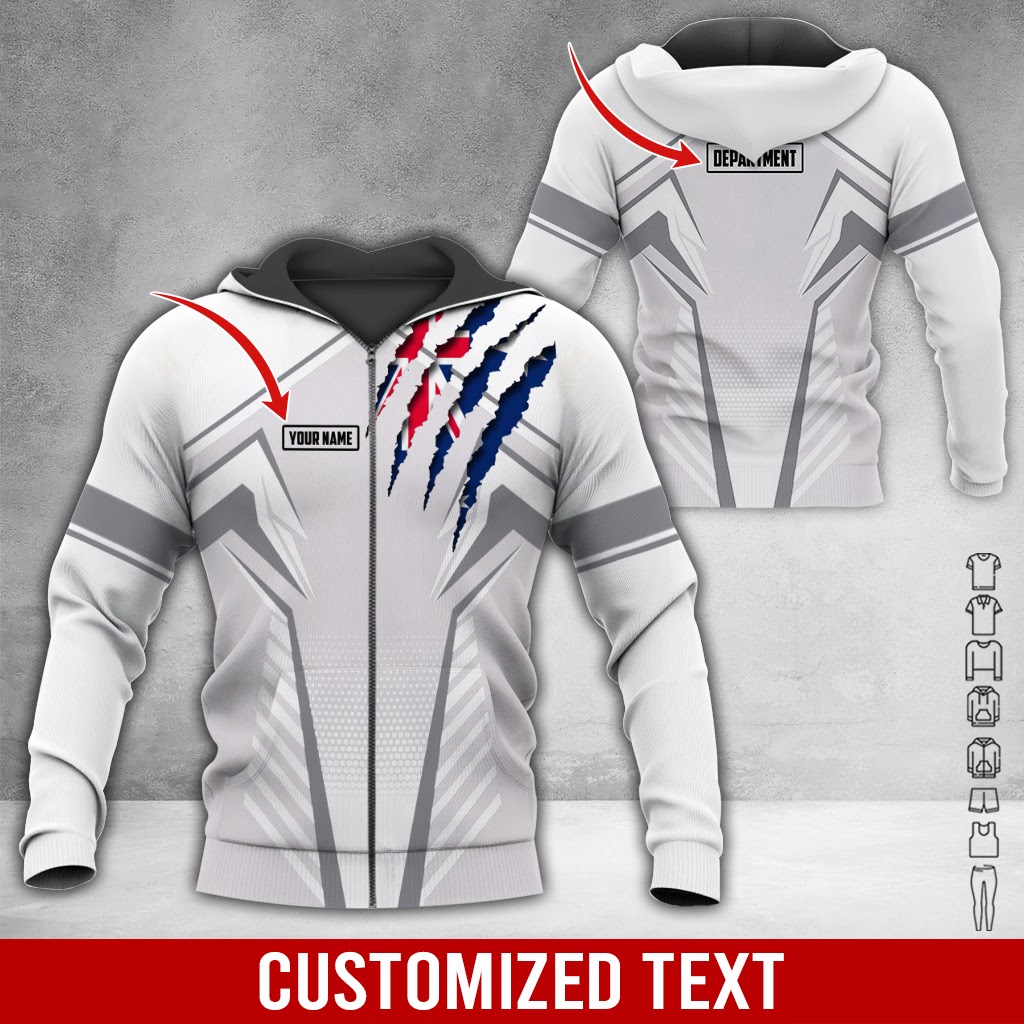 Custom Text and Color 3D Hoodie - photo 69