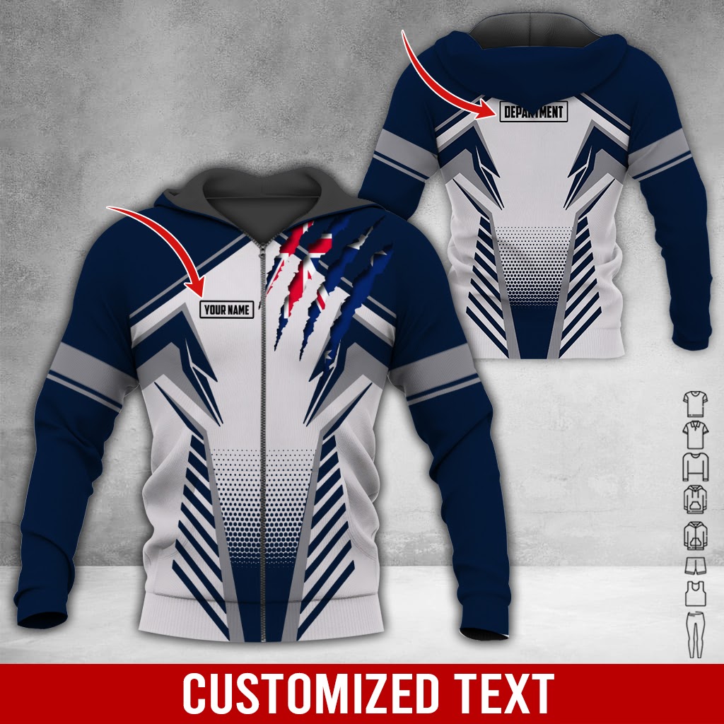 Custom Text and Color 3D Hoodie - photo 78