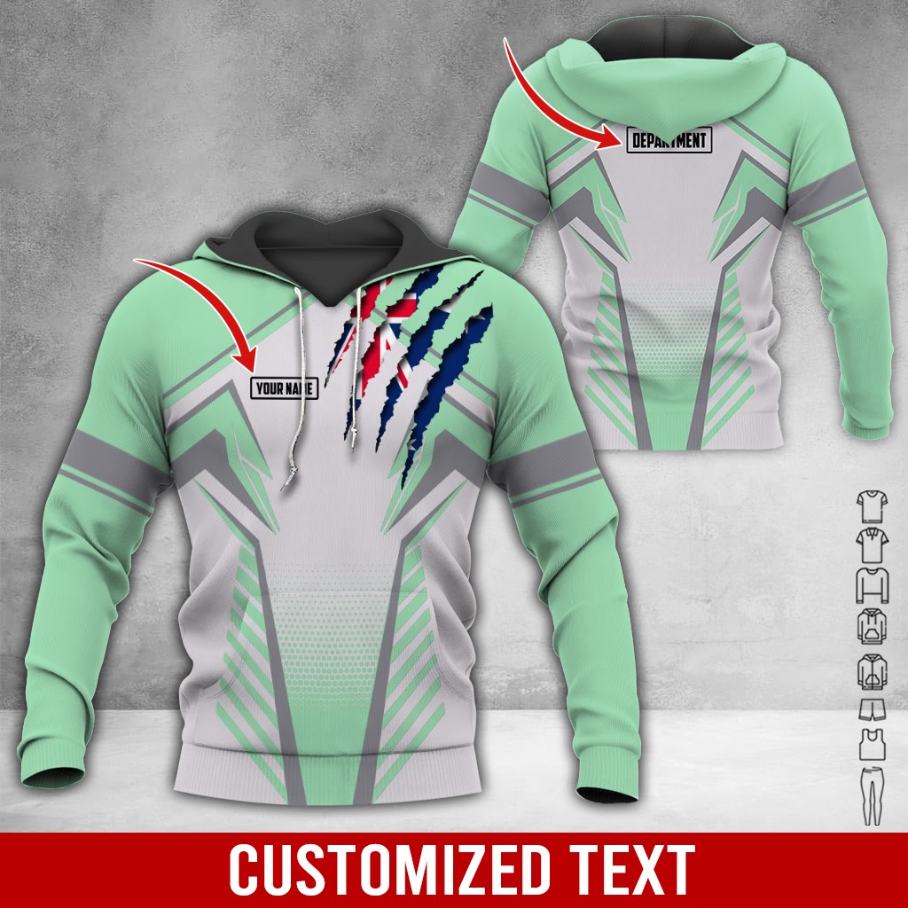 Custom Text and Color 3D Hoodie - photo 86