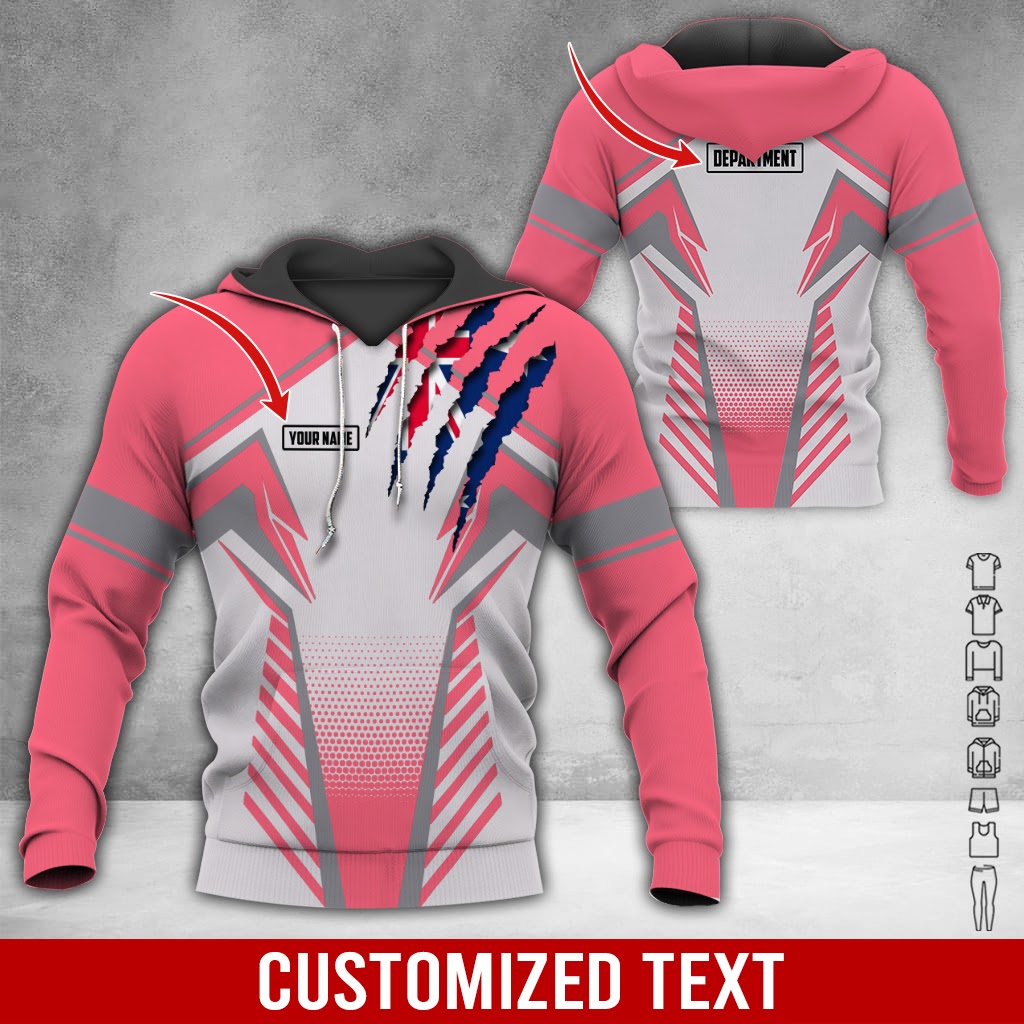 Custom Text and Color 3D Hoodie - photo 95