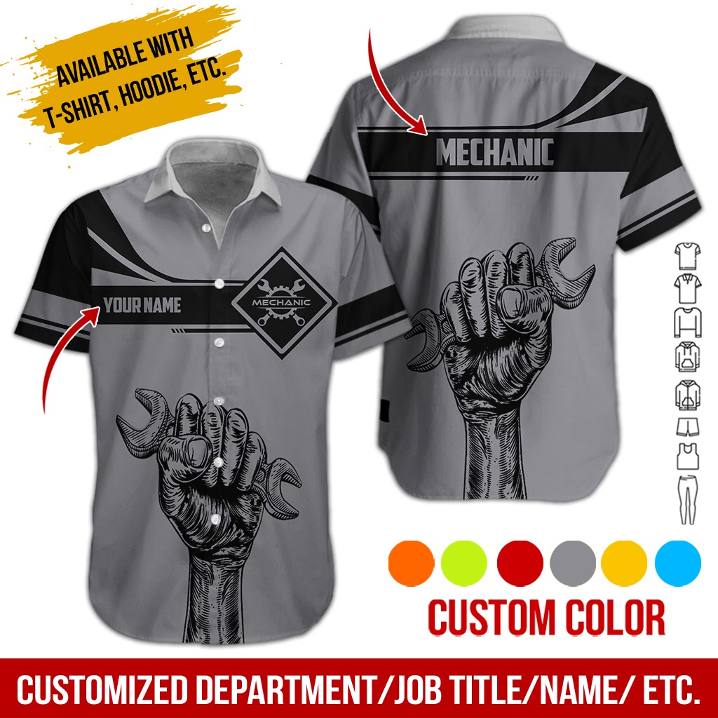 Mechanic Uniform, Custom Mechanic Shirts