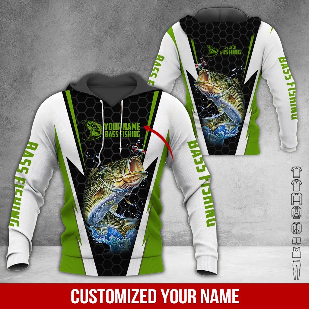 Personalized Bass Fishing 3D All Over Printed Clothes FC717 – Azfancy