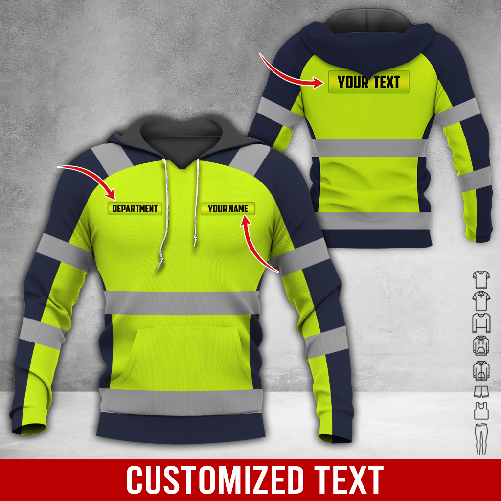 Custom Name and Color 3D Hoodie - photo 5