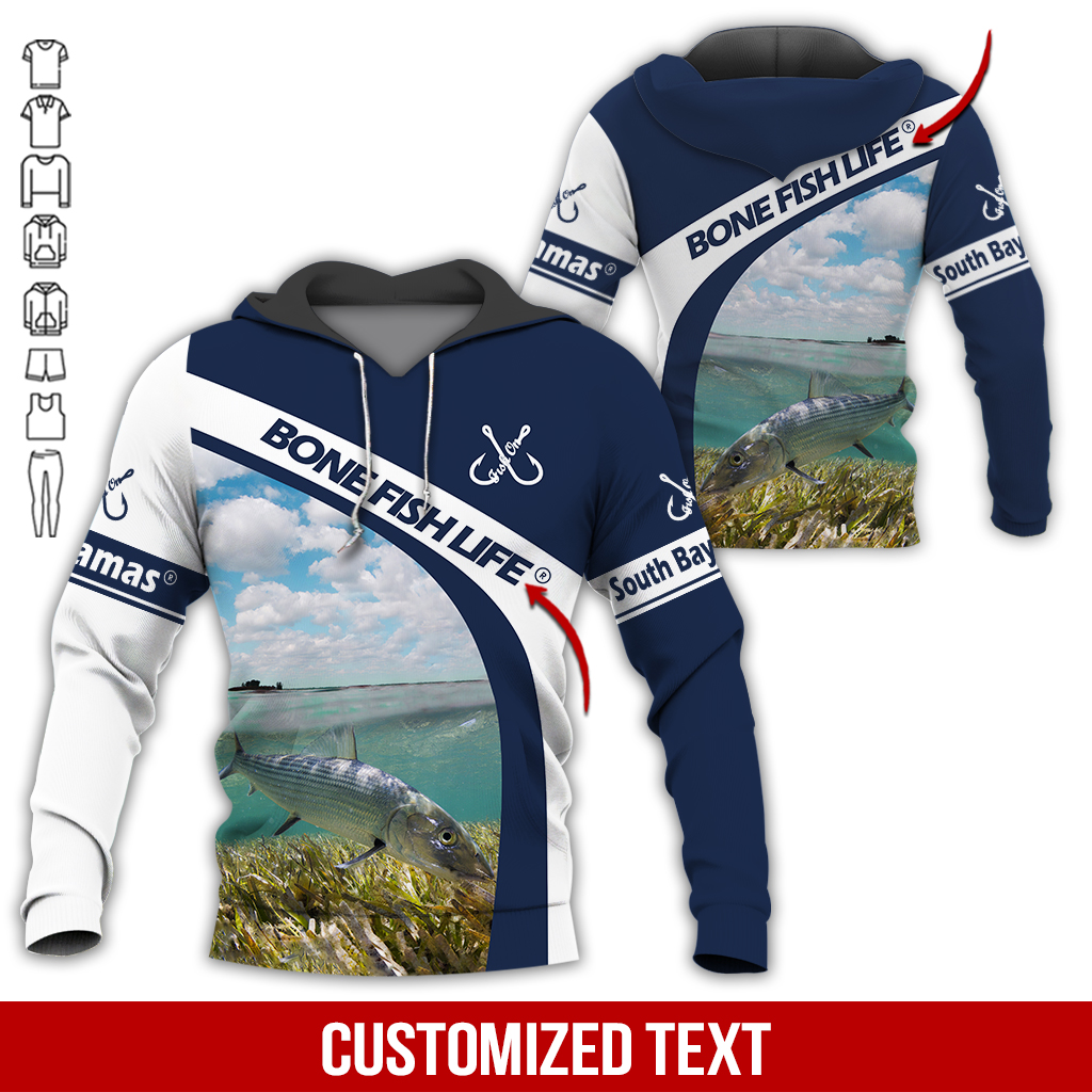 Custom Marlin Fishing Hoodie - photo 5