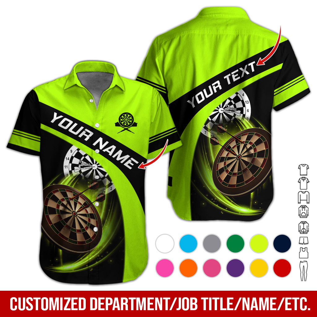 Lasfour Germany 2 Darts Personalized Name 3D Shirt DMA0060