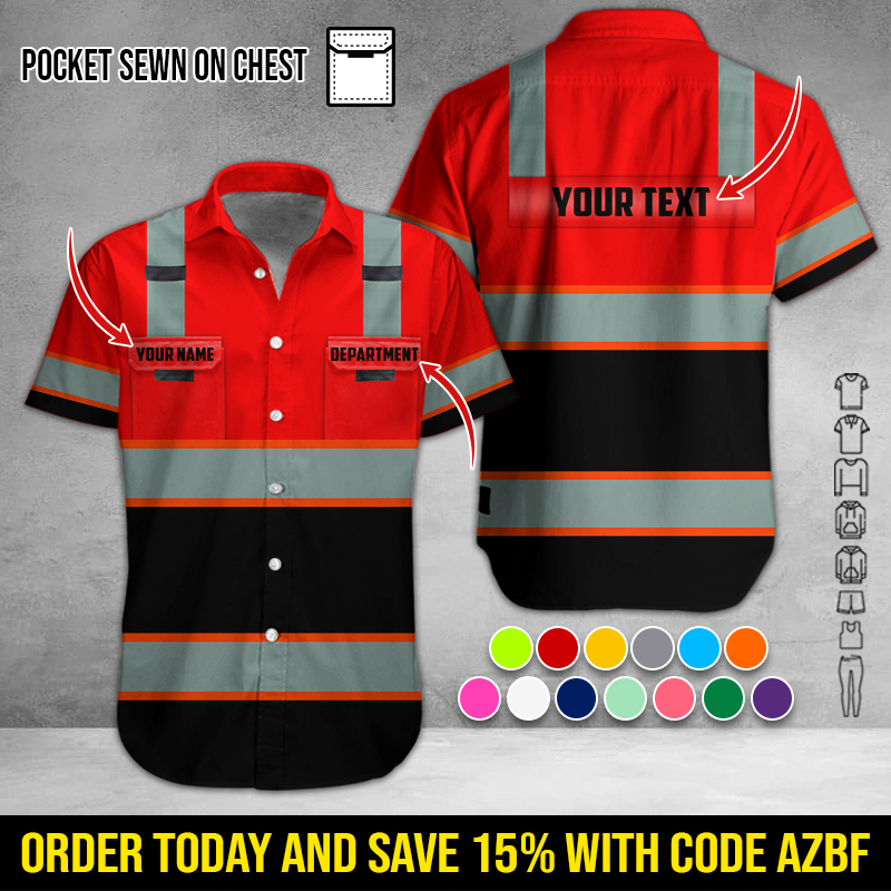 Pocket – Custom Text Uniform Full Colors All Over Printed Clothes 