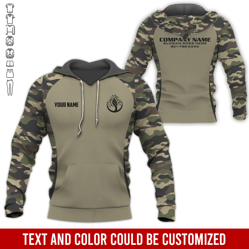 Custom Tree Service 3D Hoodie - photo 5