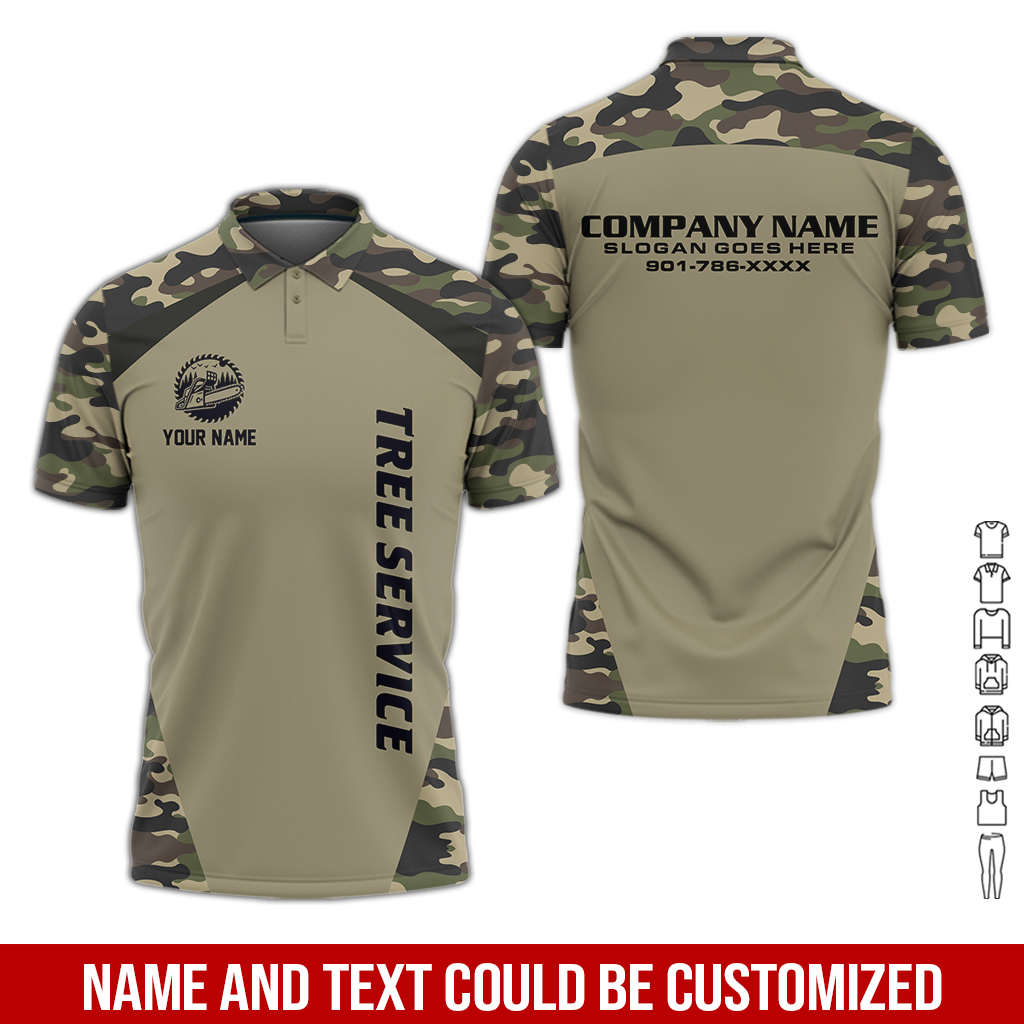Custom Tree Service 3D Hoodie - photo 2
