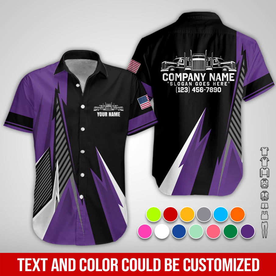 5876587-personalized-name-and-color-semi-truck-uniform-all-over-printed-clothes-am548-111.jpg Custom Semi Truck Uniform Hoodie - photo 111