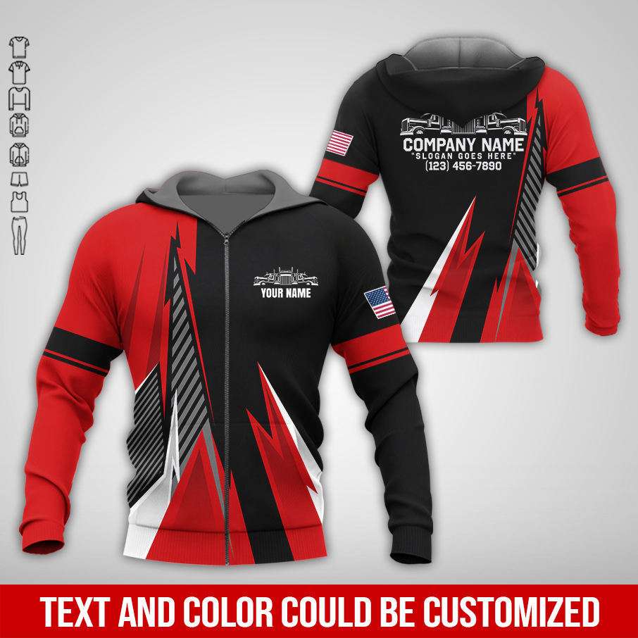 5876587-personalized-name-and-color-semi-truck-uniform-all-over-printed-clothes-am548-15.jpg Custom Semi Truck Uniform Hoodie - photo 15