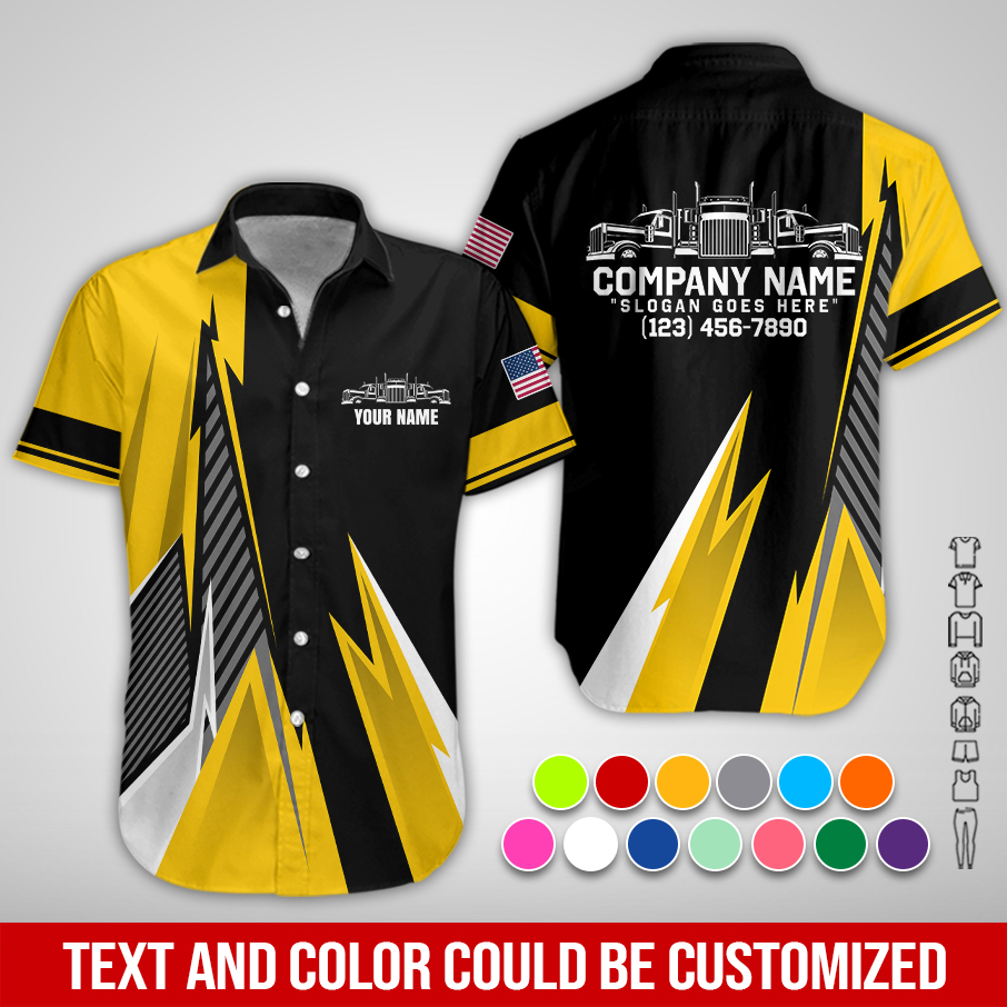 5876587-personalized-name-and-color-semi-truck-uniform-all-over-printed-clothes-am548-21.jpg Custom Semi Truck Uniform Hoodie - photo 21