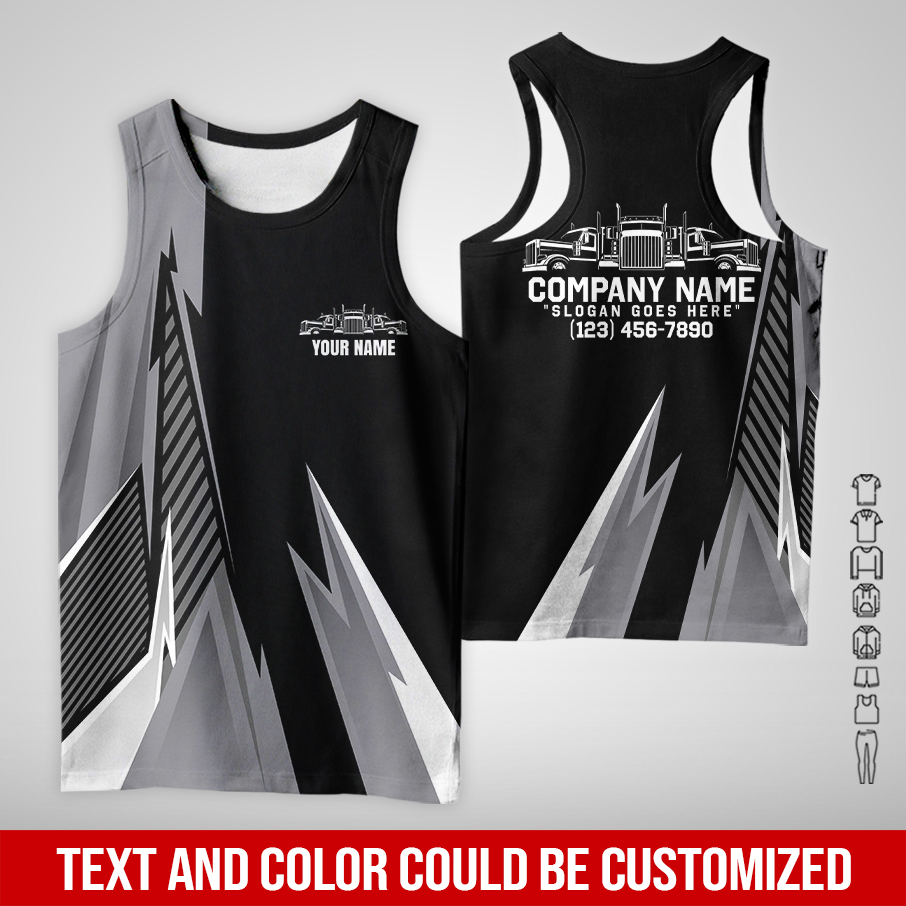 5876587-personalized-name-and-color-semi-truck-uniform-all-over-printed-clothes-am548-35.jpg Custom Semi Truck Uniform Hoodie - photo 35