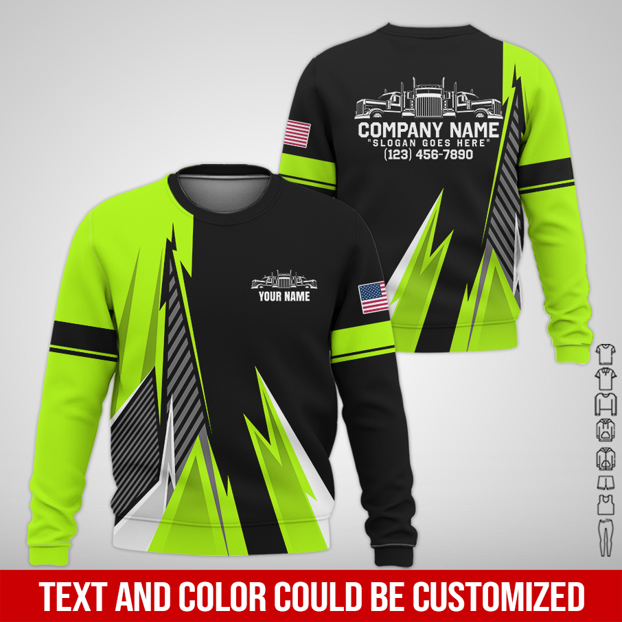 5876587-personalized-name-and-color-semi-truck-uniform-all-over-printed-clothes-am548-4.jpg Custom Semi Truck Uniform Hoodie - photo 4