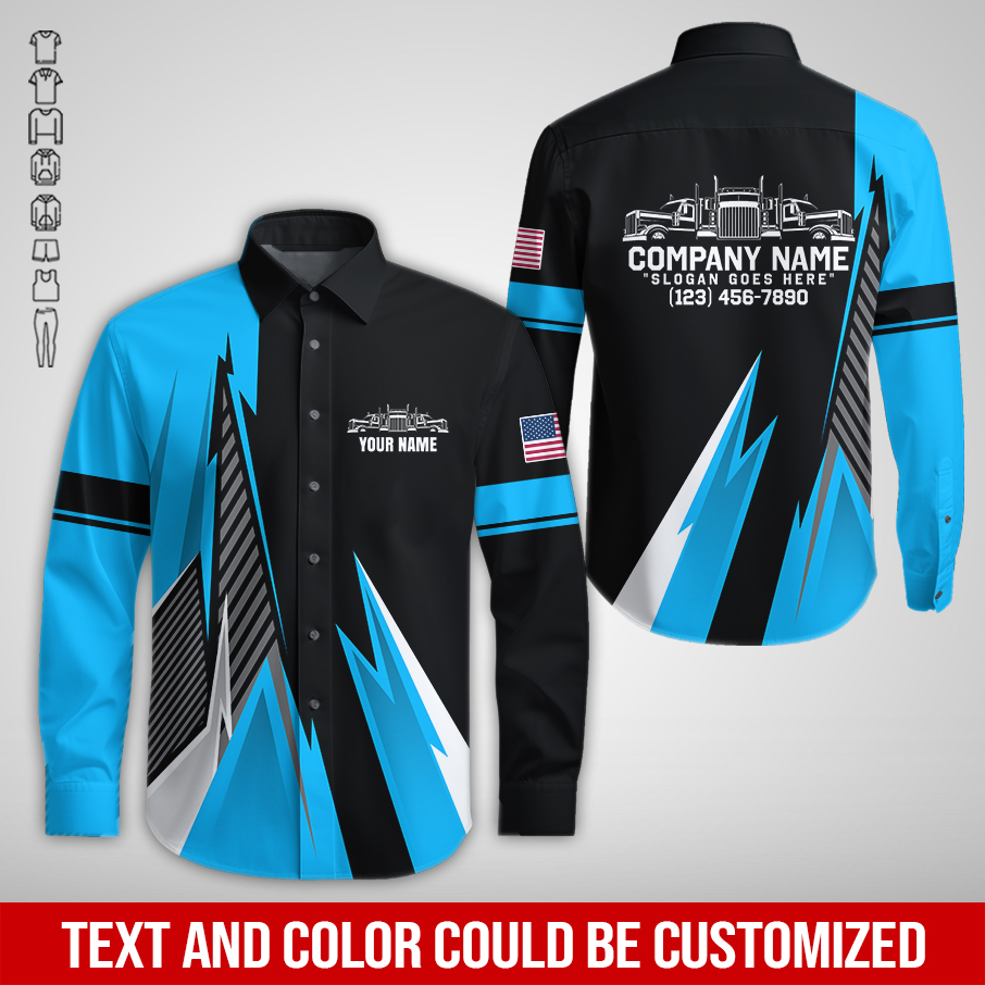 5876587-personalized-name-and-color-semi-truck-uniform-all-over-printed-clothes-am548-43.jpg Custom Semi Truck Uniform Hoodie - photo 43