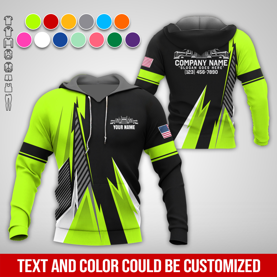 5876587-personalized-name-and-color-semi-truck-uniform-all-over-printed-clothes-am548-5.jpg Custom Semi Truck Uniform Hoodie - photo 5