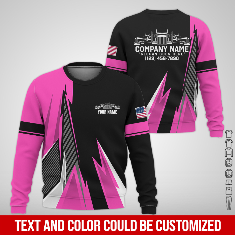 5876587-personalized-name-and-color-semi-truck-uniform-all-over-printed-clothes-am548-58.jpg Custom Semi Truck Uniform Hoodie - photo 58