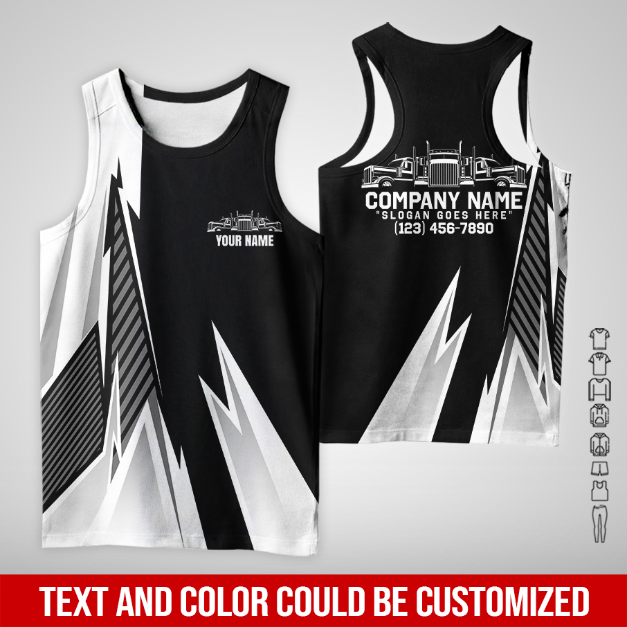5876587-personalized-name-and-color-semi-truck-uniform-all-over-printed-clothes-am548-71.jpg Custom Semi Truck Uniform Hoodie - photo 71
