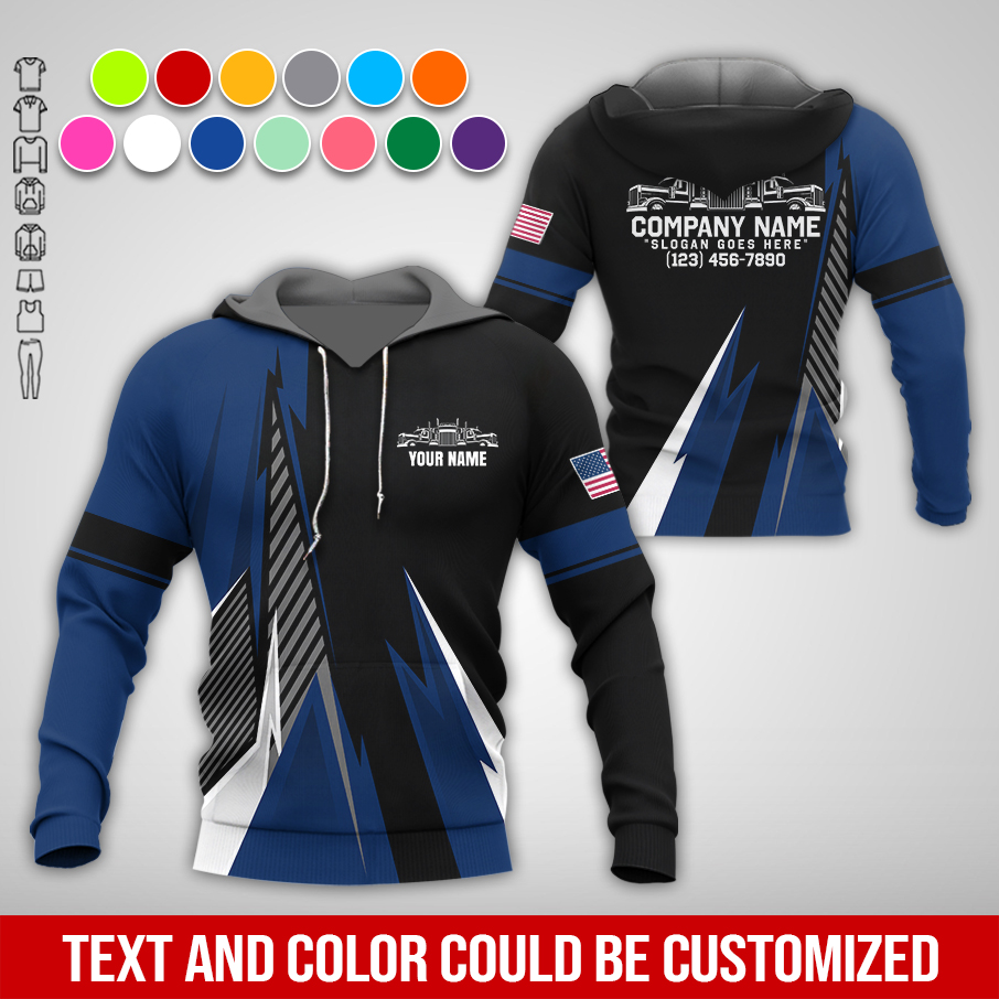 5876587-personalized-name-and-color-semi-truck-uniform-all-over-printed-clothes-am548-77.jpg Custom Semi Truck Uniform Hoodie - photo 77