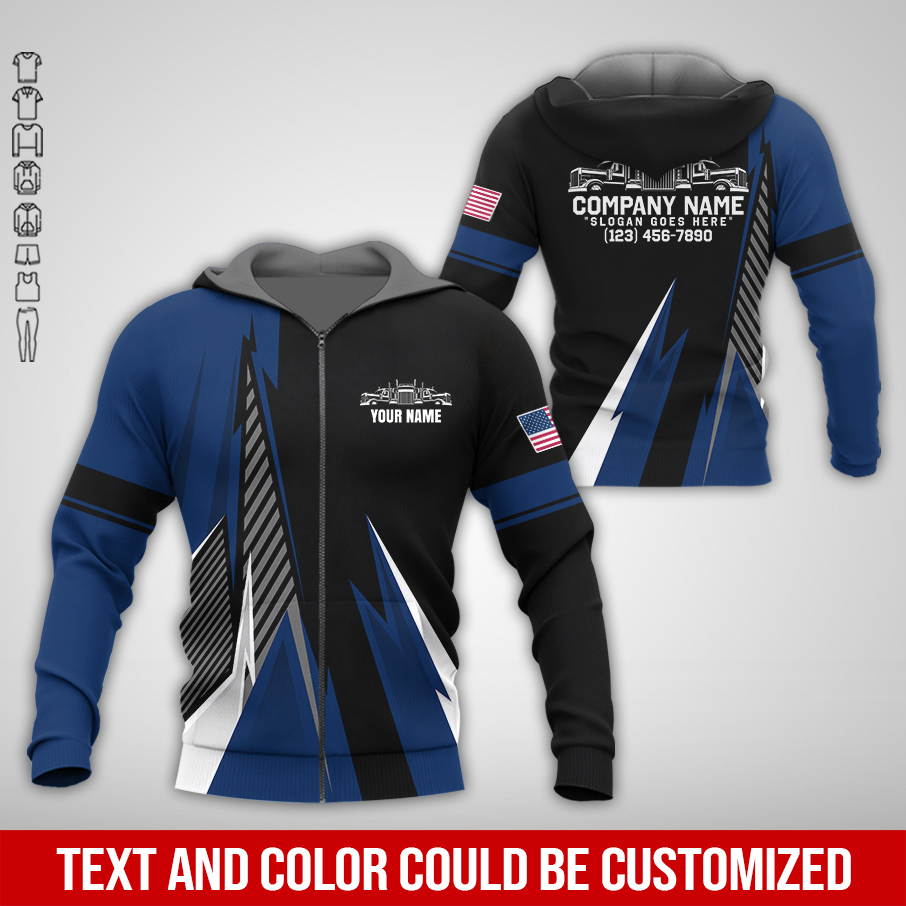 5876587-personalized-name-and-color-semi-truck-uniform-all-over-printed-clothes-am548-78.jpg Custom Semi Truck Uniform Hoodie - photo 78
