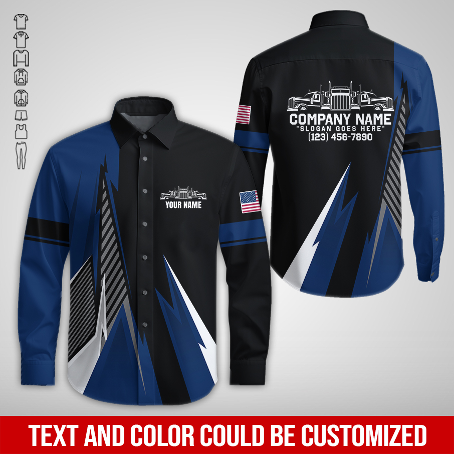 5876587-personalized-name-and-color-semi-truck-uniform-all-over-printed-clothes-am548-79.jpg Custom Semi Truck Uniform Hoodie - photo 79