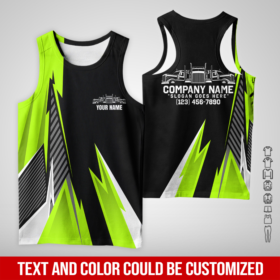 5876587-personalized-name-and-color-semi-truck-uniform-all-over-printed-clothes-am548-8.jpg Custom Semi Truck Uniform Hoodie - photo 8