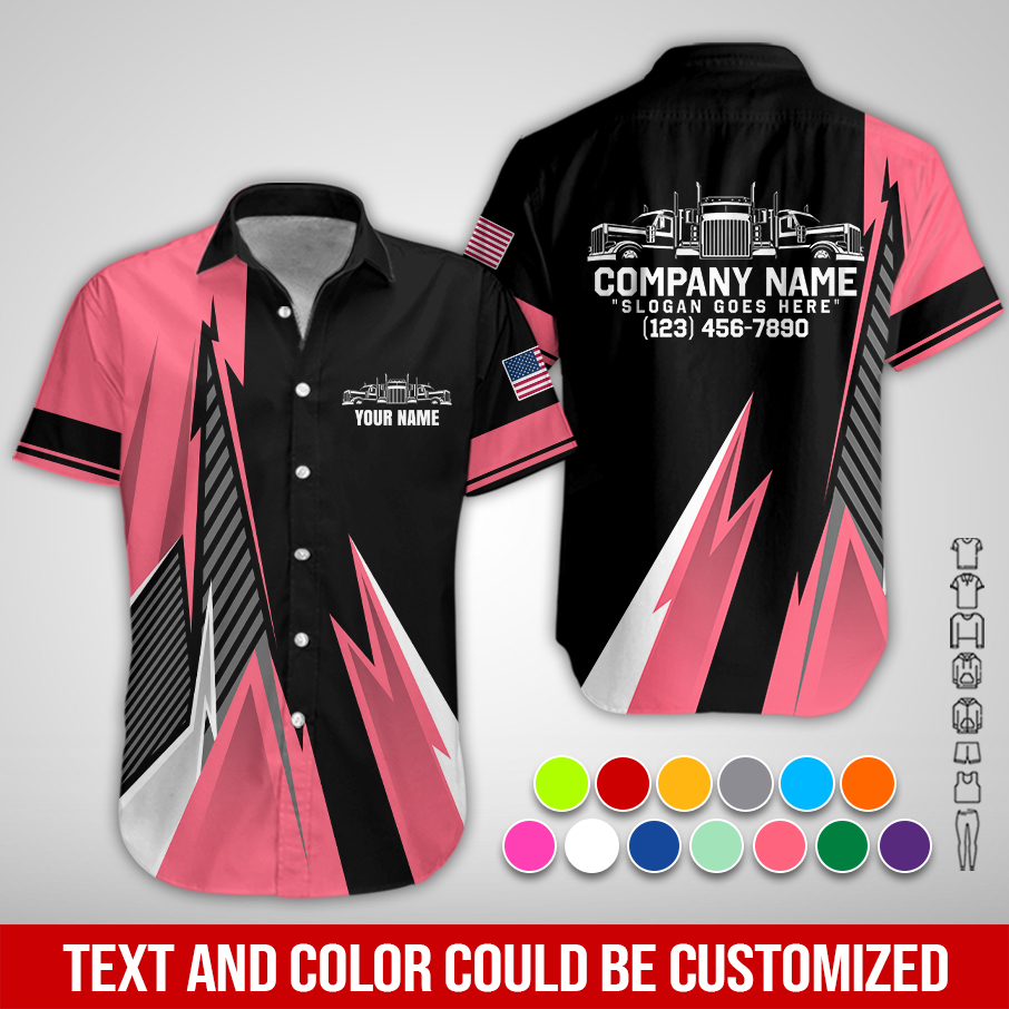 5876587-personalized-name-and-color-semi-truck-uniform-all-over-printed-clothes-am548-93.jpg Custom Semi Truck Uniform Hoodie - photo 93