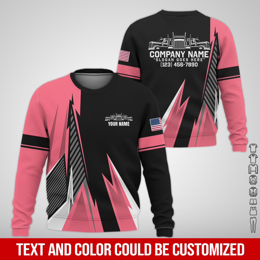 5876587-personalized-name-and-color-semi-truck-uniform-all-over-printed-clothes-am548-94.jpg Custom Semi Truck Uniform Hoodie - photo 94