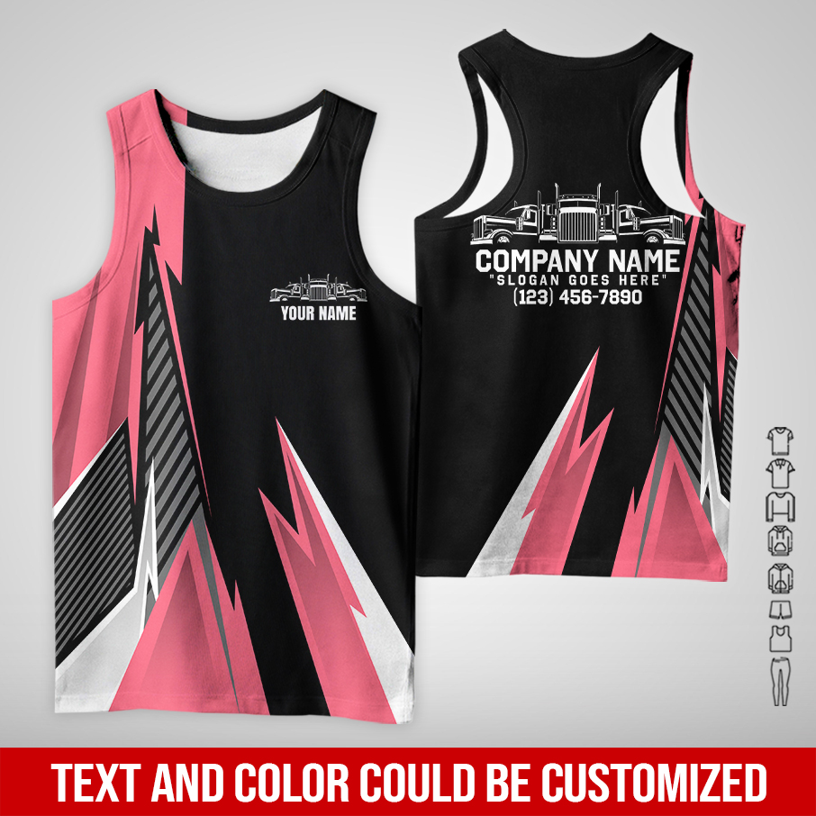 5876587-personalized-name-and-color-semi-truck-uniform-all-over-printed-clothes-am548-98.jpg Custom Semi Truck Uniform Hoodie - photo 98