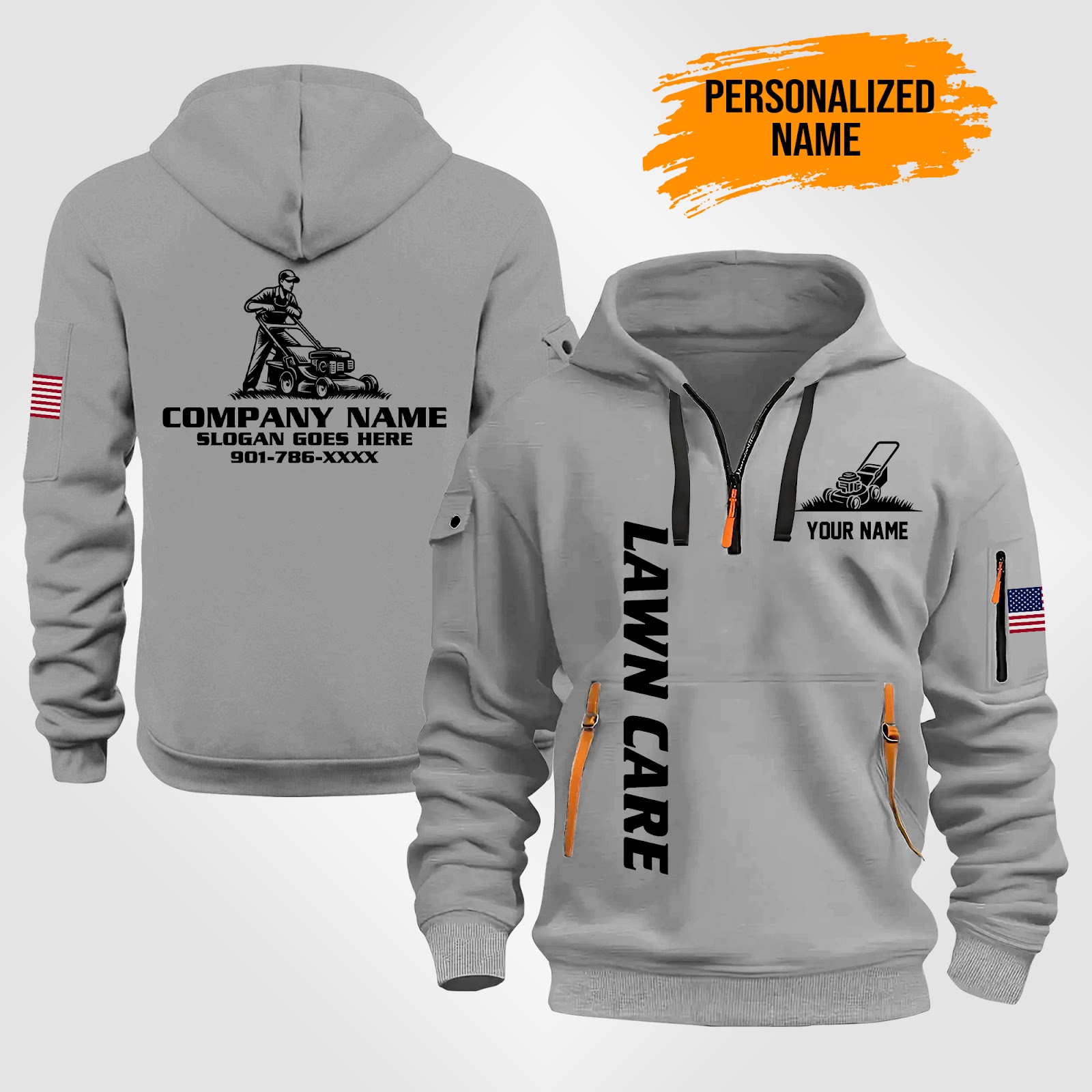 5881935-personalized-name-lawn-care-quarter-zip-hoodie-pc37-6.jpg Custom Lawn Care Quarter Zip Hoodie - photo 6