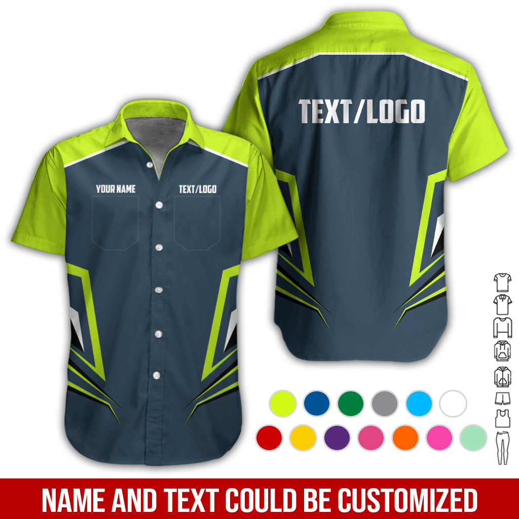 Custom Text and Logo Mechanic Uniform 3D Hoodie - photo 3