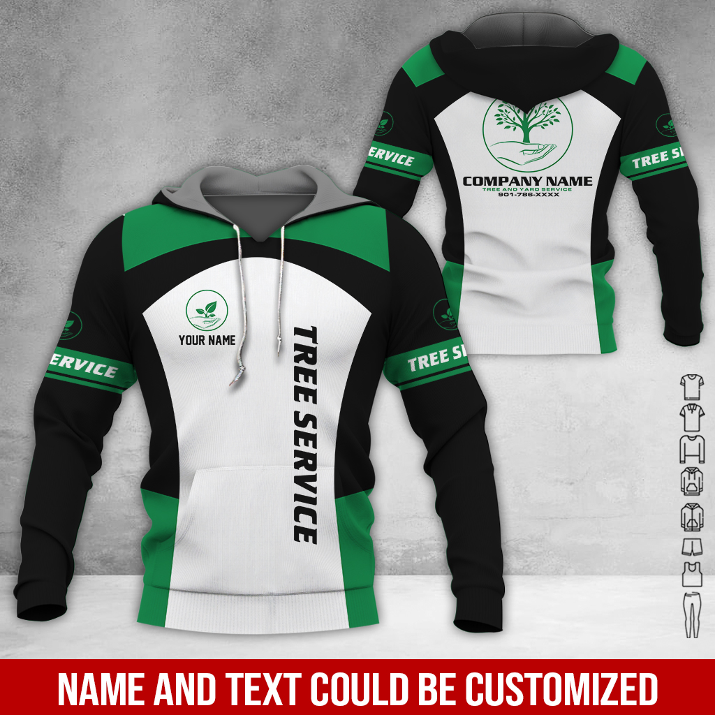 Custom Tree Service 3D Hoodie - photo 104