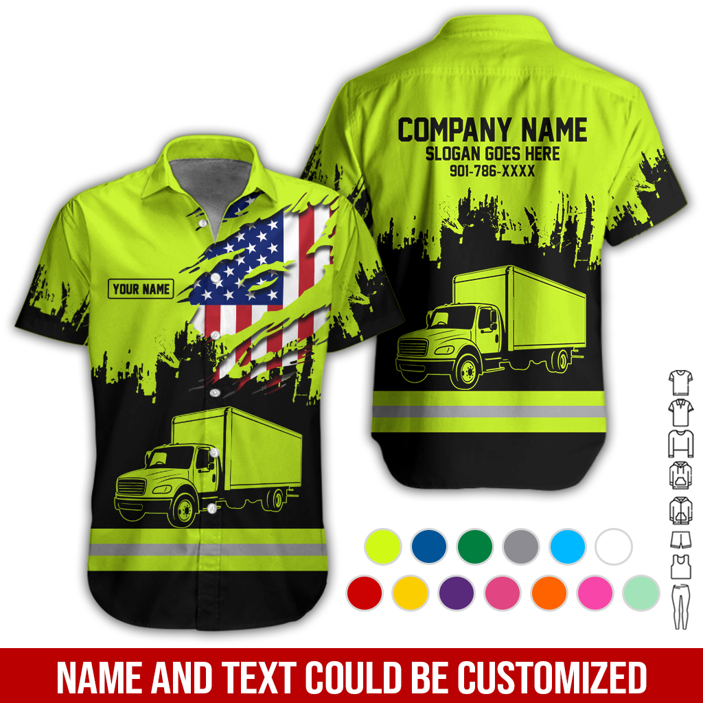 Custom Box Truck 3D Hoodie - photo 3