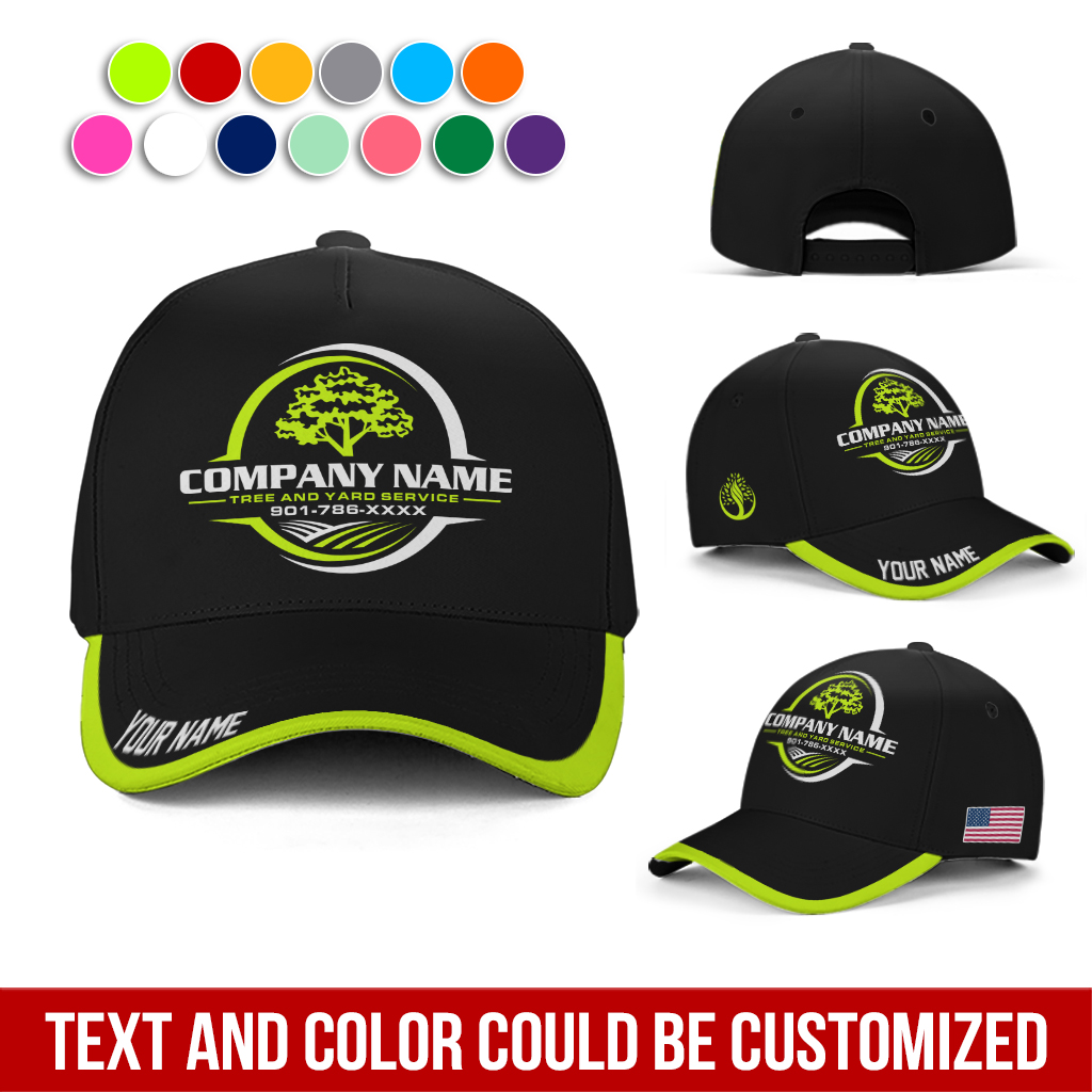 Custom Tree Service Cap