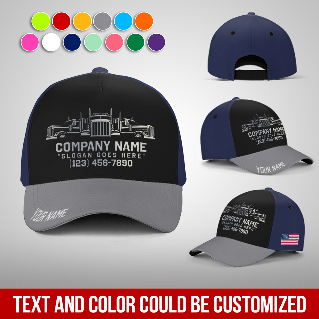 5911809-personalized-name-truck-uniform-classic-cap-am597-4.jpg Custom Truck Uniform Cap - photo 4