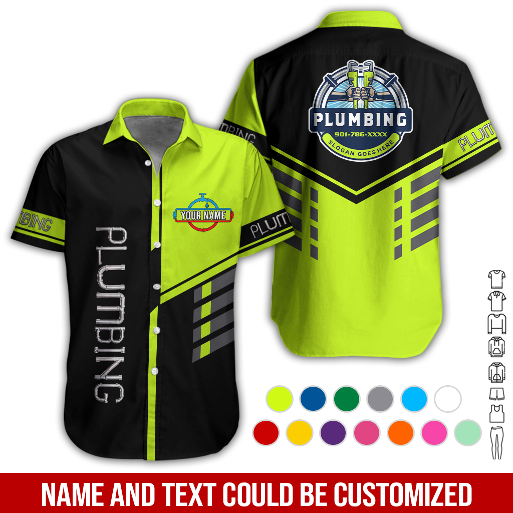 Custom Plumbing 3D Hoodie - photo 3