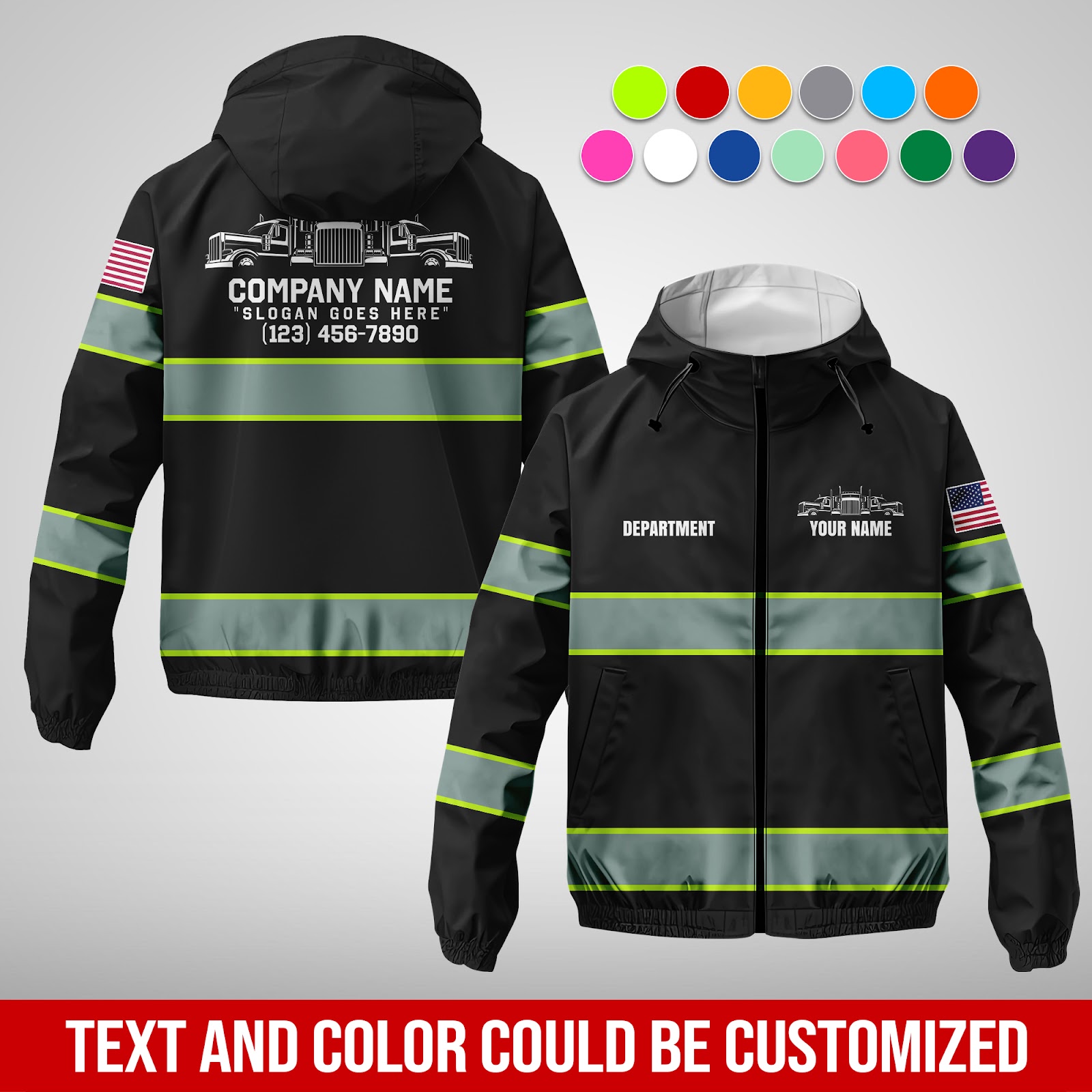 Custom Love Truck Uniform Style Top Gift Man