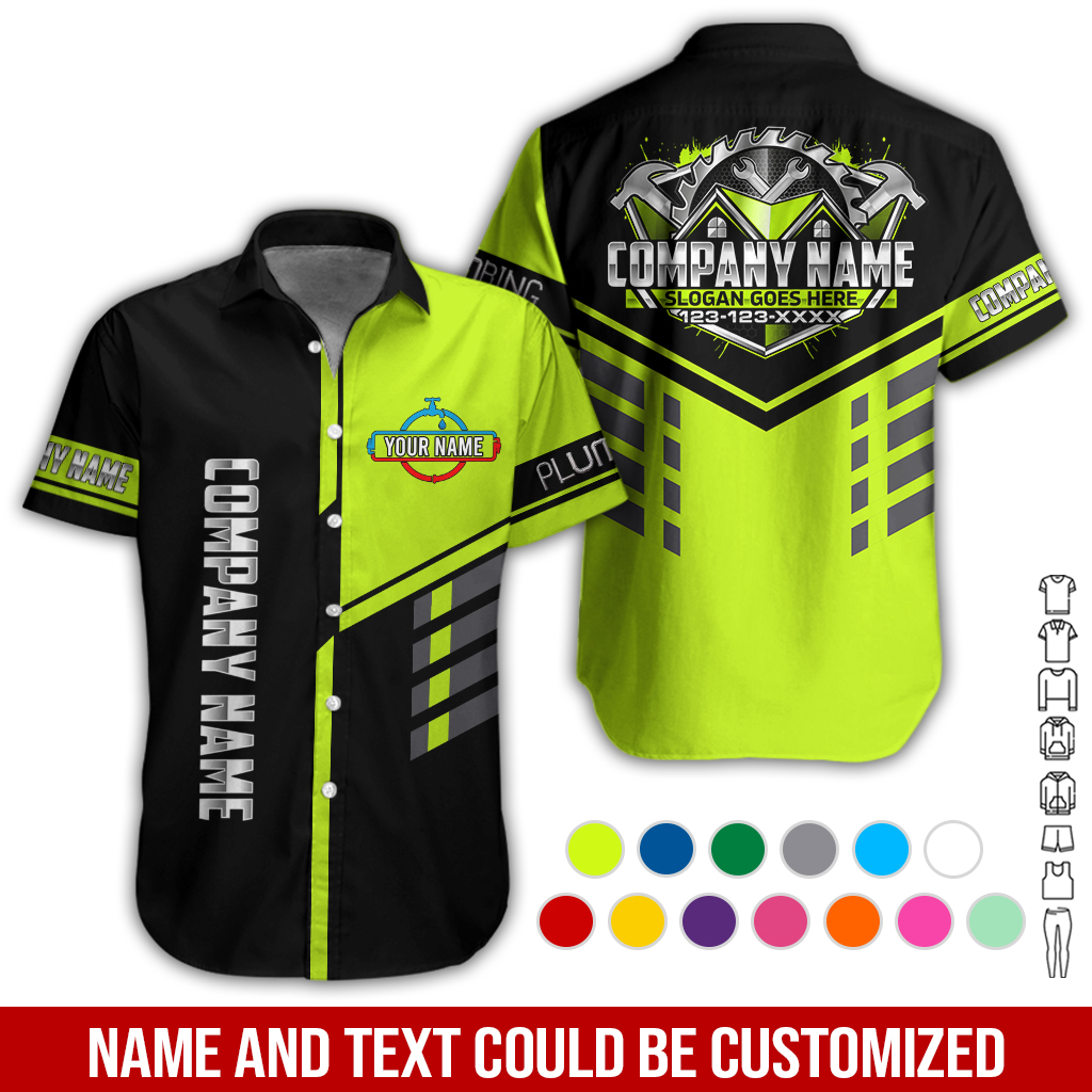 Custom Plumbing 3D Hoodie - photo 3
