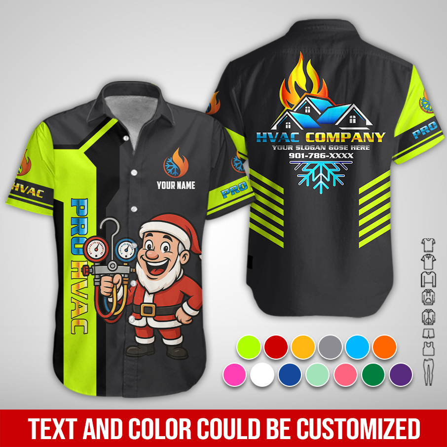 Custom HVAC 3D Shirt – Special Holiday Edition - photo 3