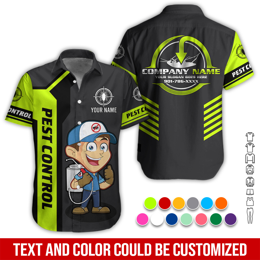 Custom Pest Control Service Best Uniform 3D Hoodie - photo 3